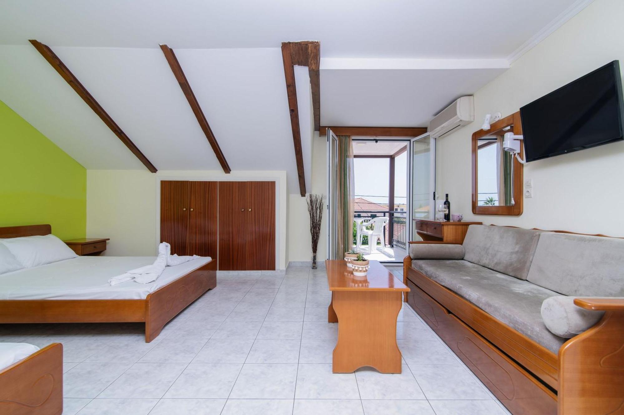 Sunbliss Studios & Apartments Alykes  Chambre photo